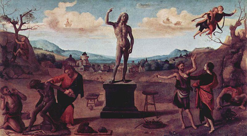 Piero di Cosimo Mythos des Prometheus China oil painting art